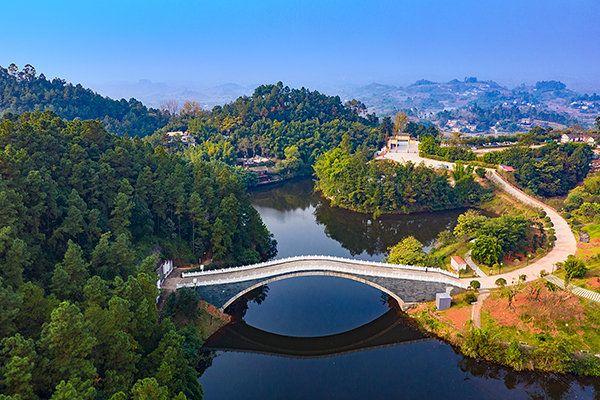 魅力盐都·安逸灯城|五一假期经典旅游线路等你来_fororder_7尖山风景区（摄影-廖志全）