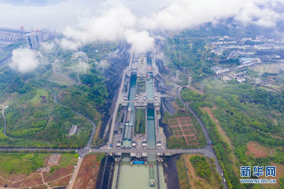 三峽北線船閘完成檢修恢復通航