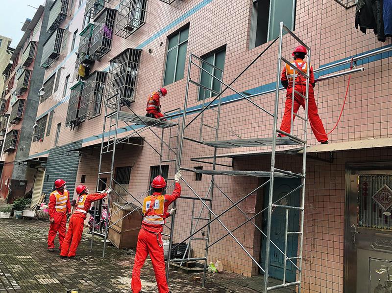 南寧市管道燃氣基礎設施建設三年攻堅首個改造項目啟動