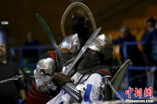 国际中世纪格斗世锦赛在以色列举行
