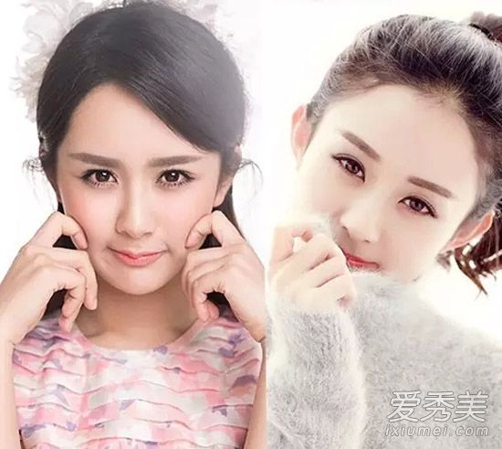 杨紫撞脸杨幂及多名女星 童星变化太惊人(图)