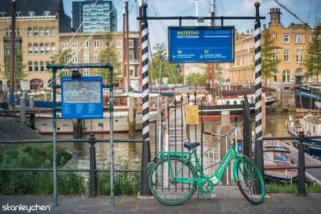 低地国家风景上的美人