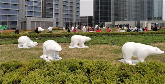 瀋陽首個空中雕塑公園在和平區免費對外開放_fororder_空中雕塑5