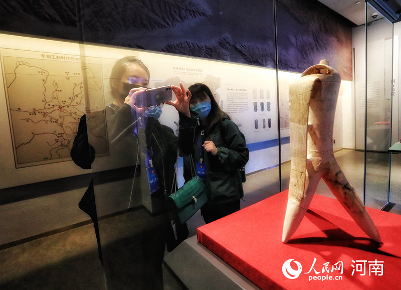 河南洛陽：博物館內過假期