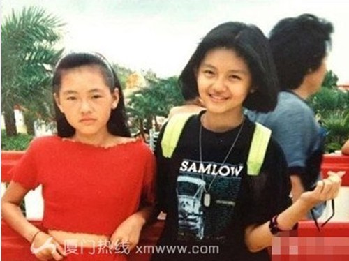 台湾女星学生时期照片曝光 谁是天生美女？