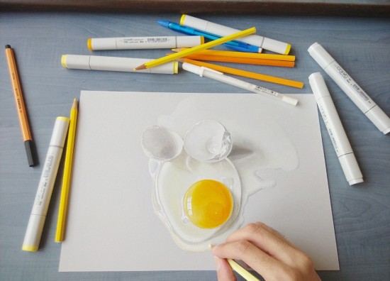 艺术家的“逆天”手绘!日印3D作品PK 艺术家的“逆天”手绘!日印3D作品PK