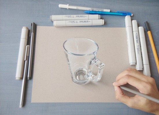 艺术家的“逆天”手绘!日印3D作品PK 艺术家的“逆天”手绘!日印3D作品PK