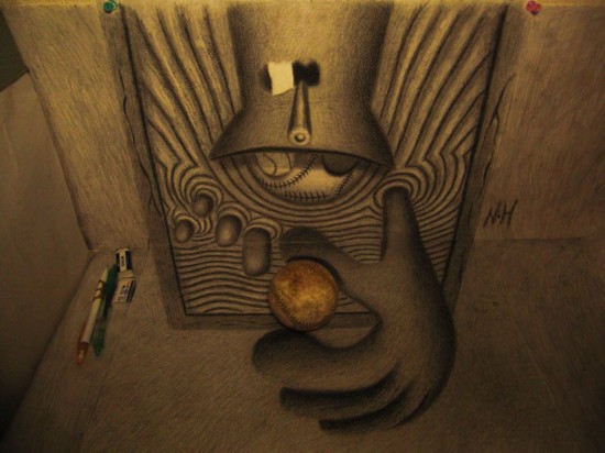 艺术家的“逆天”手绘!日印3D作品PK 艺术家的“逆天”手绘!日印3D作品PK