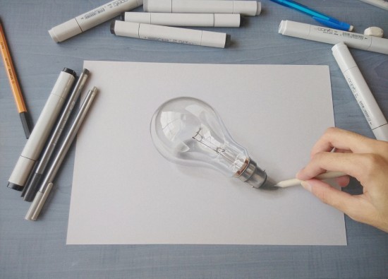 艺术家的“逆天”手绘!日印3D作品PK 艺术家的“逆天”手绘!日印3D作品PK