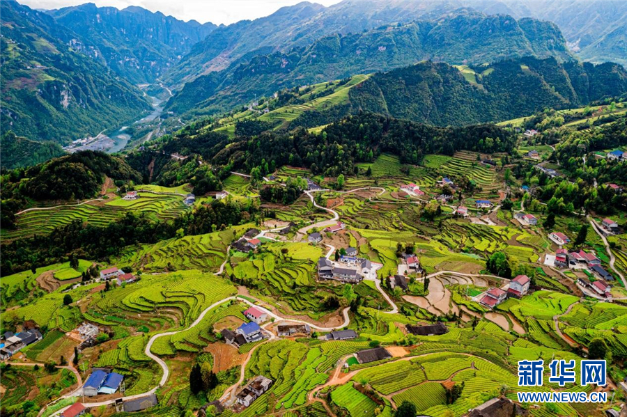 鄂西山区梯田景观独具特色