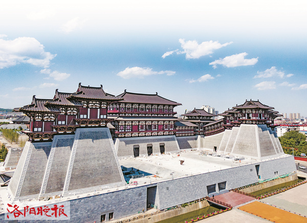 洛阳蓝天白云“颜值”高