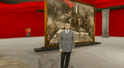 天翻地覆慨而慷！《美术经典中的党史》邀您走进油画《攻占总统府》……