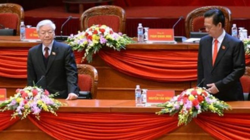 越共第十二届中央委员会名单出炉 阮富仲高票当选