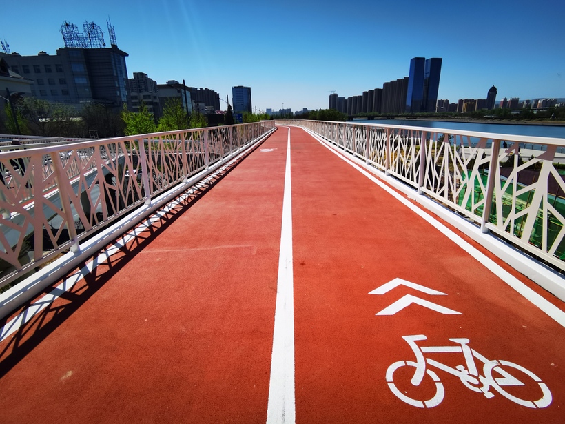 山西太原：一条滨河自行车道 打造城市慢行系统 助力“碳达峰 碳中和”_fororder_微信图片_20210428134315