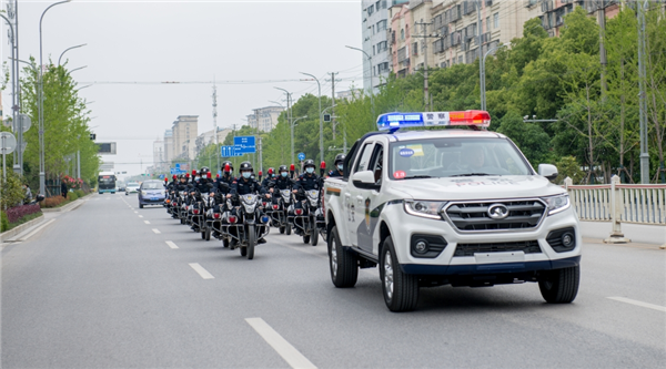 湖北京山:135台执法勤务车辆充实公安基层一线