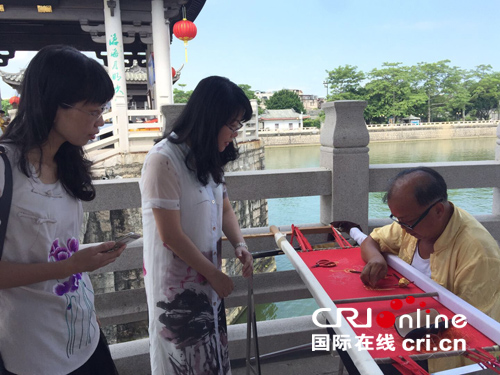 李桂蓉為廣濟橋新旅遊手信展銷助陣