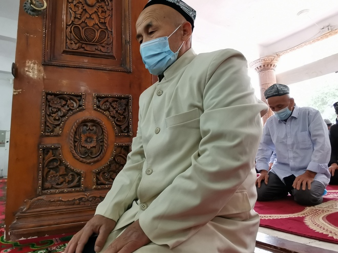 Mga Muslim sa Turpan ng Xinjiang, ipinagdiwang ang Hari Raya Puasa_fororder_20210513Turpan2