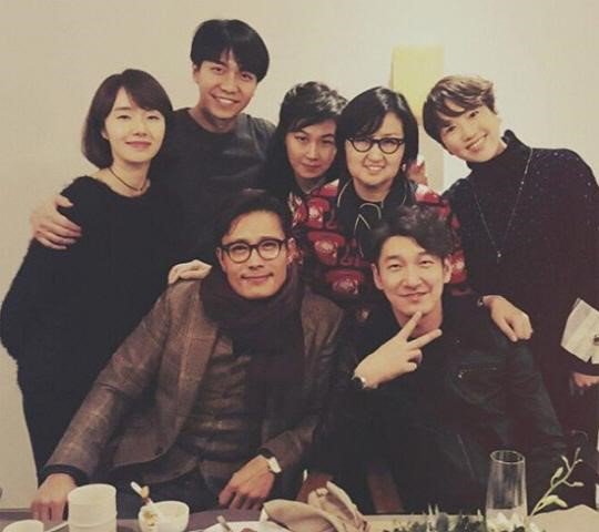 李昇基送別宴合照公開 李秉憲等巨星齊聚