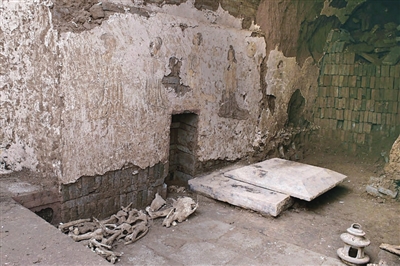 西安一唐代墓葬出土驴骨 专家研究分析得出结论 唐代贵妇骑驴打马球