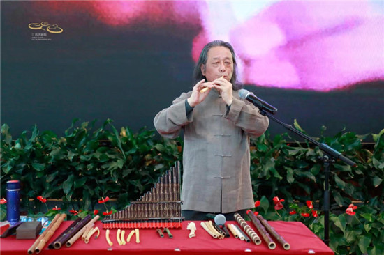 推介传承中国音乐文化 9000年“骨龠”在南京奏响_fororder_图片5