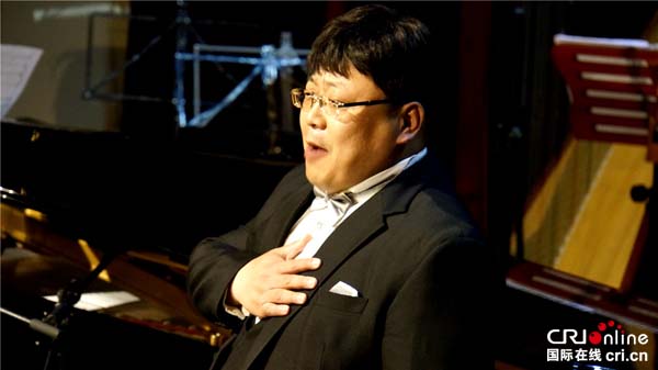 男高音李爽演唱咏叹调《今夜无人入眠》.摄影:张婧昊