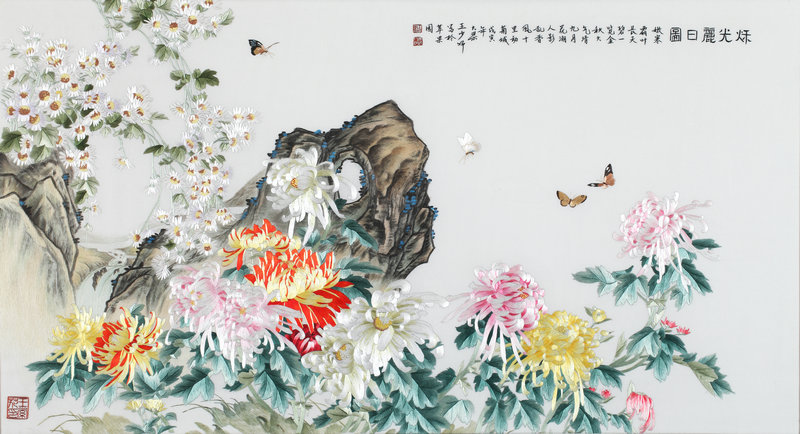 【河南原创】【豫见国际㉘】开封汴绣巧夺天工放光彩