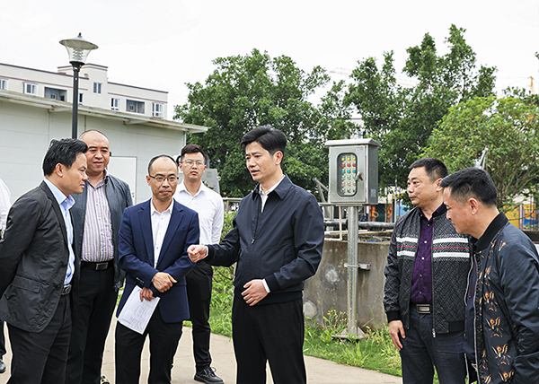 自贡沿滩：坚决推动问题整改到位 确保全区生态环境质量持续向好_fororder_督查现场