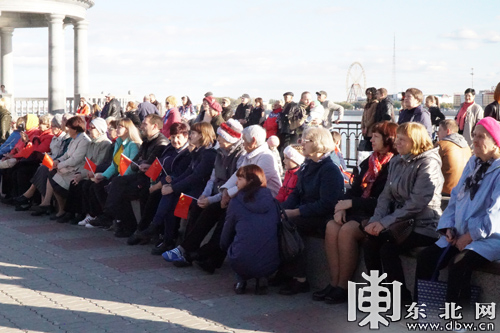 【龍江要聞】黑河"一城兩國·祝福中國"活動在俄布市舉行