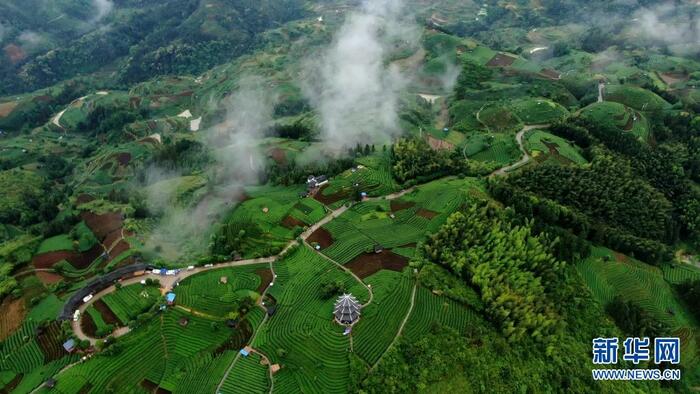 광서삼강: "5.1"연휴를 맞아 향촌 관광 붐 일어_fororder_2021-0505-3