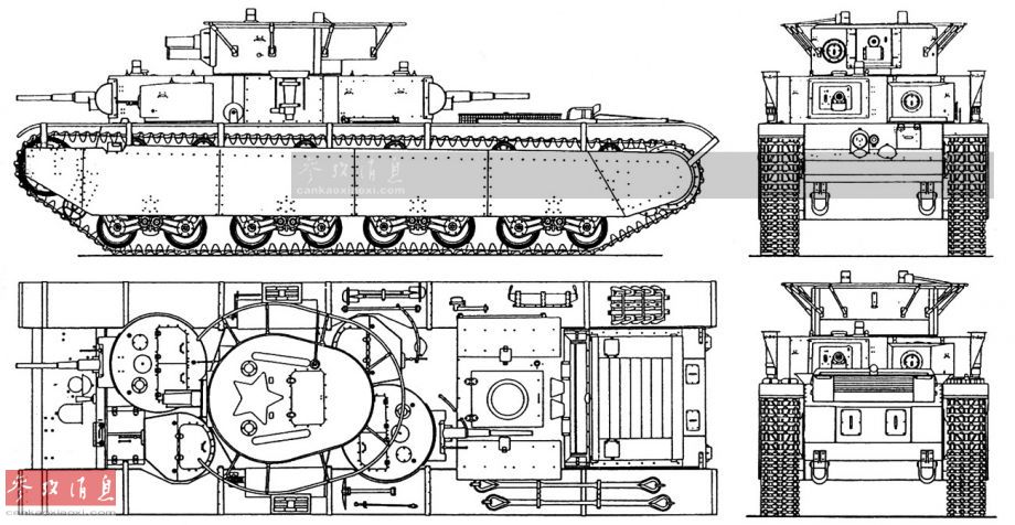 陆战巨兽万人敌多炮塔坦克火力强悍