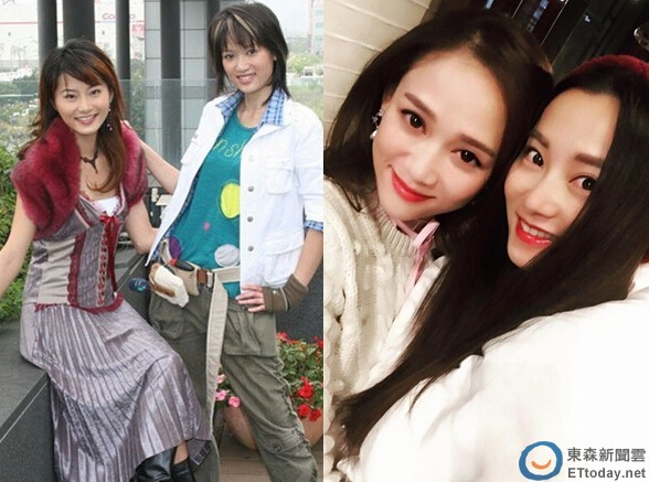 冻龄15年！陈乔恩赵小侨“2朵花”合体