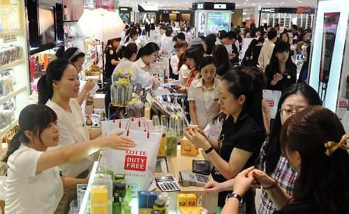 韓國百貨店2月起實施外國人購物即時退稅制度