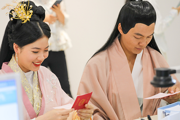 点亮浪漫“新场景” 成都锦江区“1.314爱情专线”再添新活力_fororder_活动现场--供图--成都市锦江区委宣传部-(1)