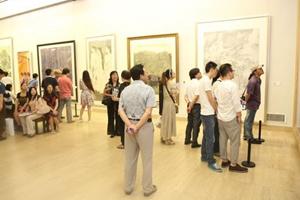 兩岸五位知名畫家台北聯展 60余幅工筆畫精品驚艷