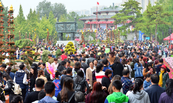 國慶長假洛陽各主要景區(點)共接待遊客43.12萬人次