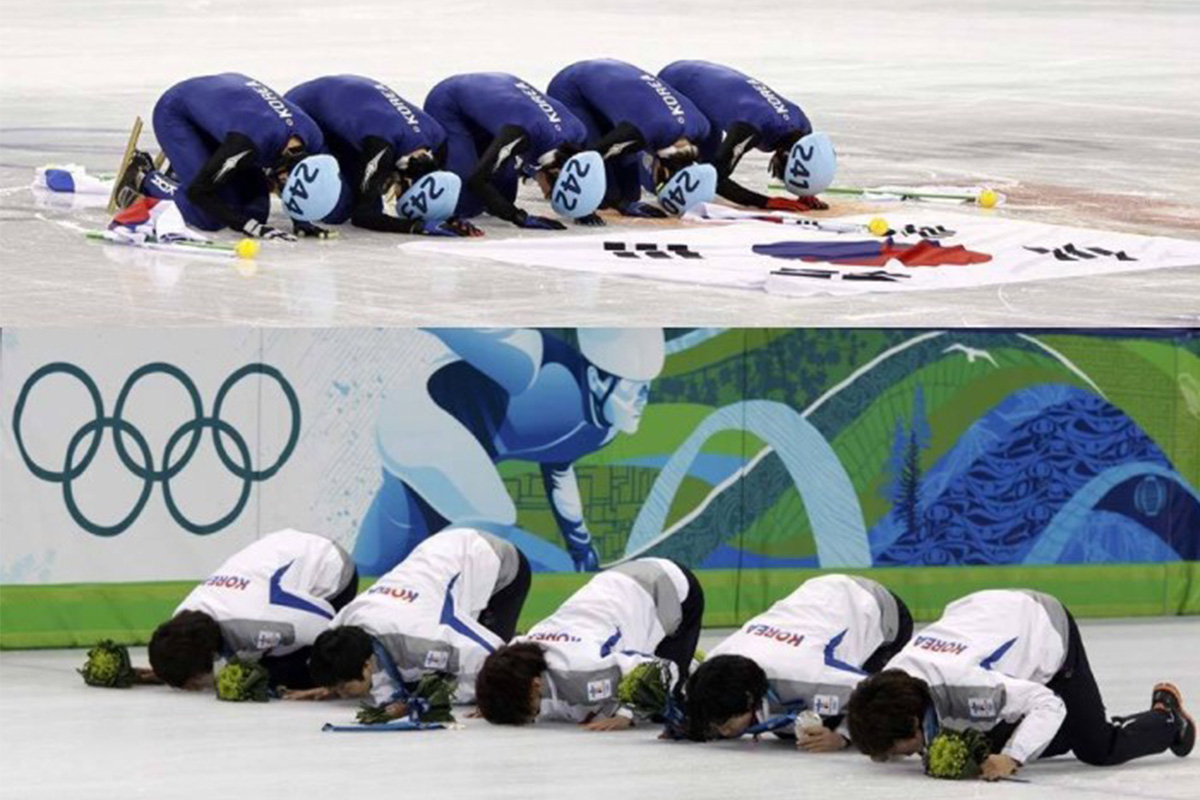 【看台】韩国输球鞠躬道歉 而我们领导……