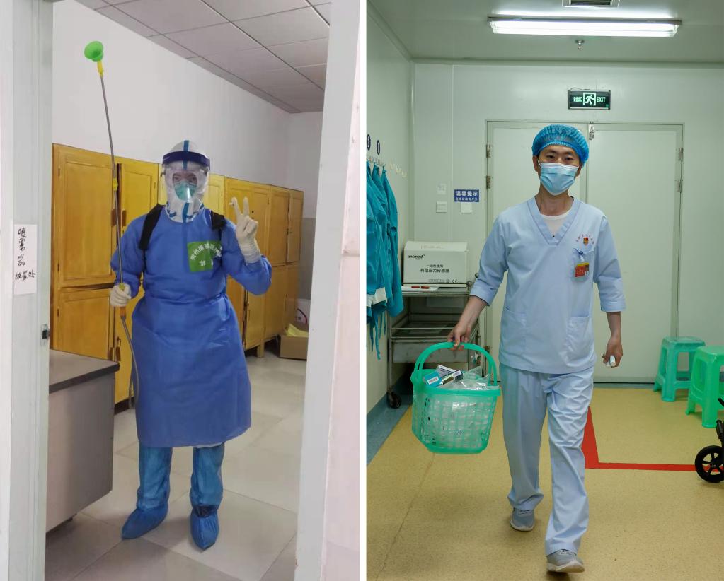 抗疫潇洒哥归来不卸甲男护士邹星的一天