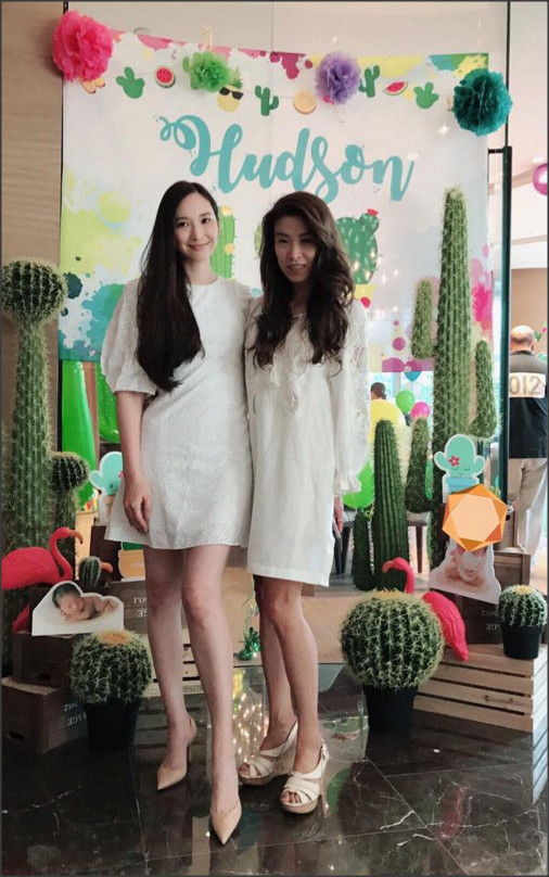 吴佩慈庆39岁生日 一袭蕾丝长裙美如公主_娱乐_腾讯网