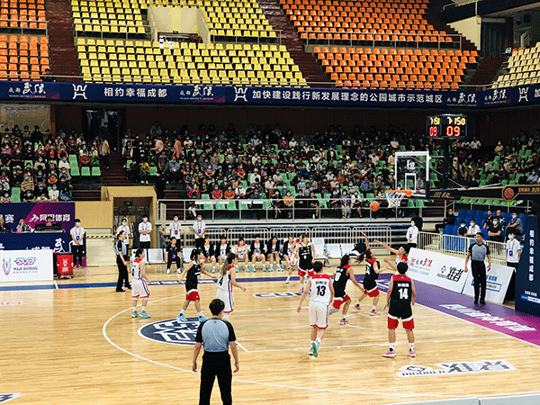 第23届中国大学生篮球一级联赛（女子24强赛）在成都开赛_fororder_成都武侯赛区--摄影-刘世光