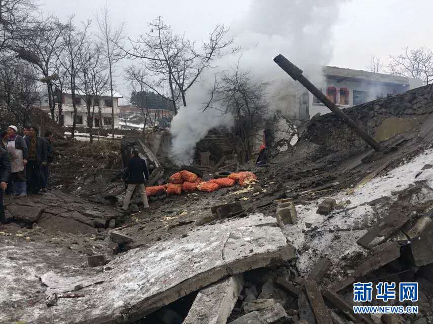 贵州威宁县发生疑似非法生产烟花爆竹爆炸事故6死10伤