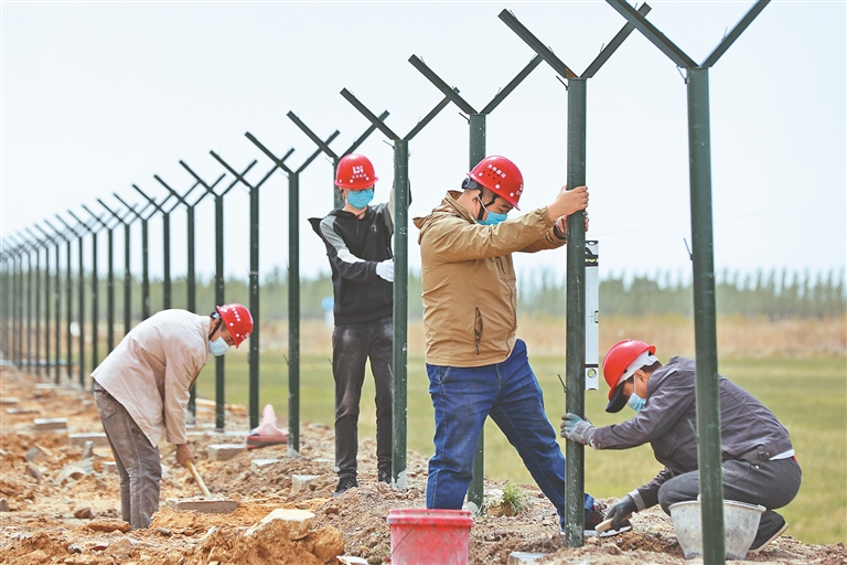 富裕塔哈机场建设起跑加速