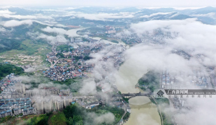 廣西三江：侗鄉雨後景色新