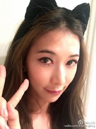 林志玲美艳自拍照似逆生长惹艳羡