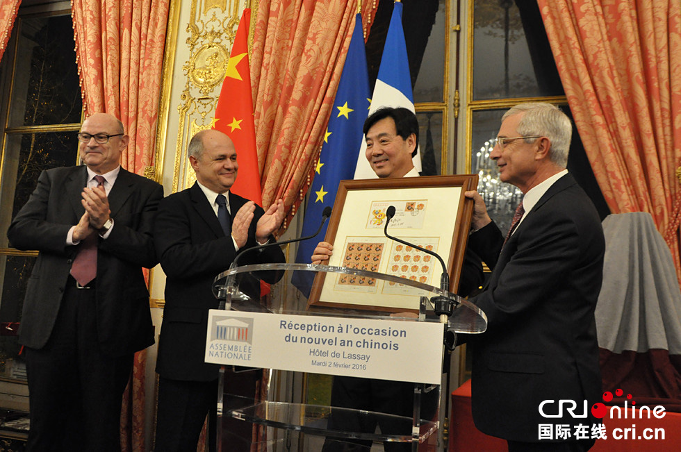 法国国民议会议长举办中国春节招待会