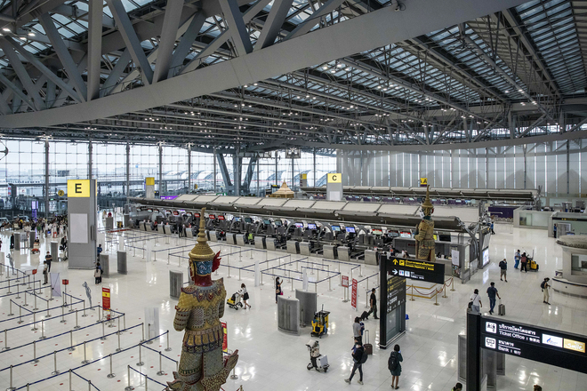 Terminal building ng paliparan ng Thailand na itinatag ng Tsina, tapos na_fororder_thailand