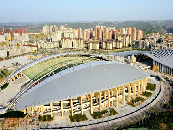 ภาพมุมสูงเหยียนอัน: เขตเก่าเปลี่ยนโฉมใหม่อีกครั้ง_fororder_yanan3