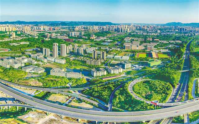 【城市远洋】大批项目加速建设 西部（重庆）科学城日日新貌