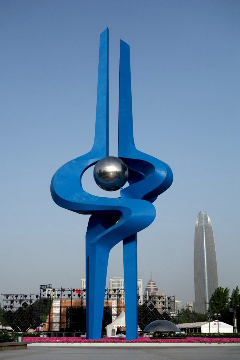 泉城广场雕塑 摄影 张明祥