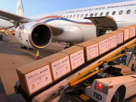 中国红十字会首批援助尼泊尔抗疫物资运抵加德满都_fororder_图片61