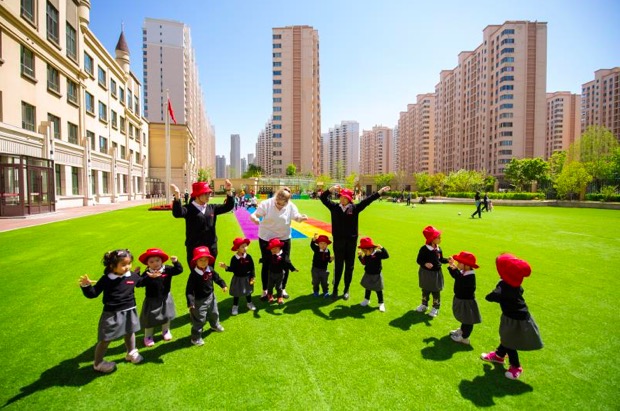 哈爾濱群力伊頓幼兒園，開園僅2月吸引近百名幼兒就學